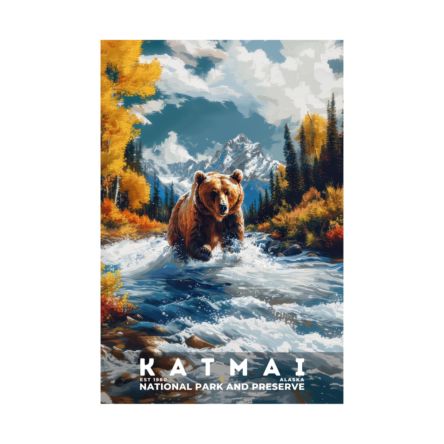 Katmai National Park Poster | S18