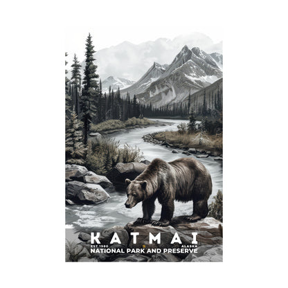 Katmai National Park Poster | S17