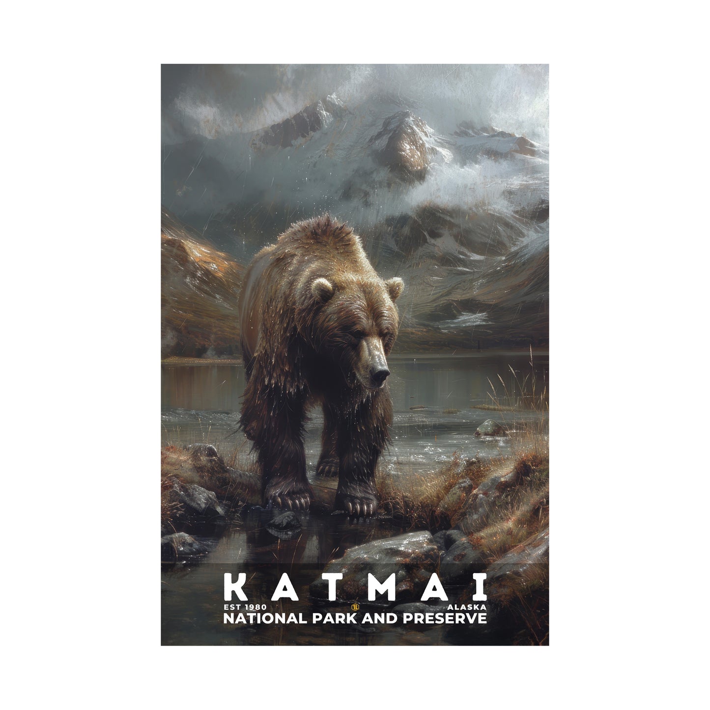 Katmai National Park Poster | S12