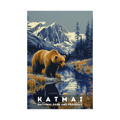 Katmai National Park Poster | S19