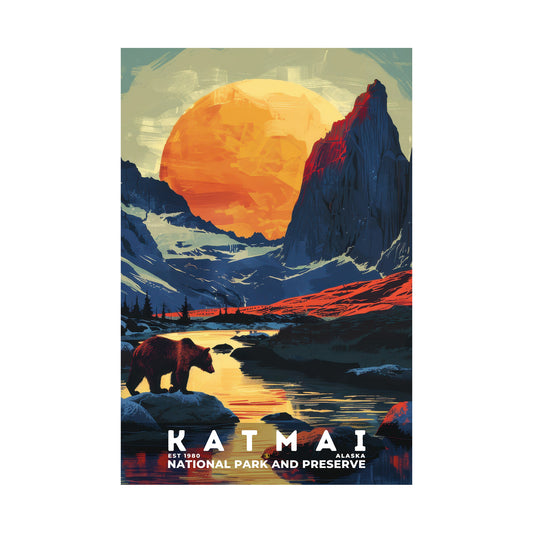 Katmai National Park Poster | S20