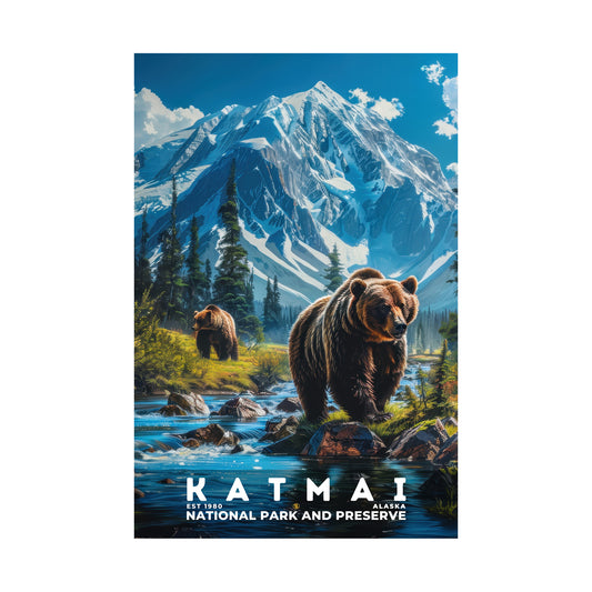 Katmai National Park Poster | S16