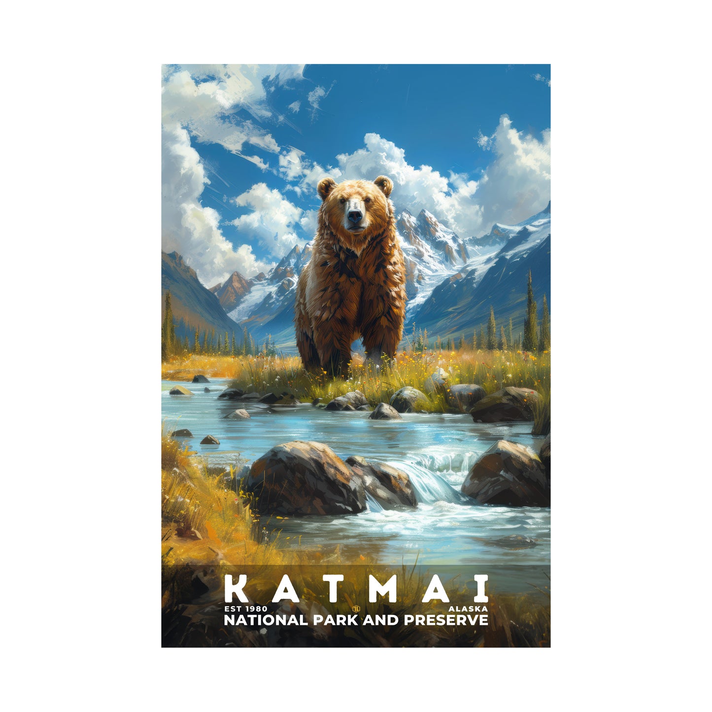 Katmai National Park Poster | S13