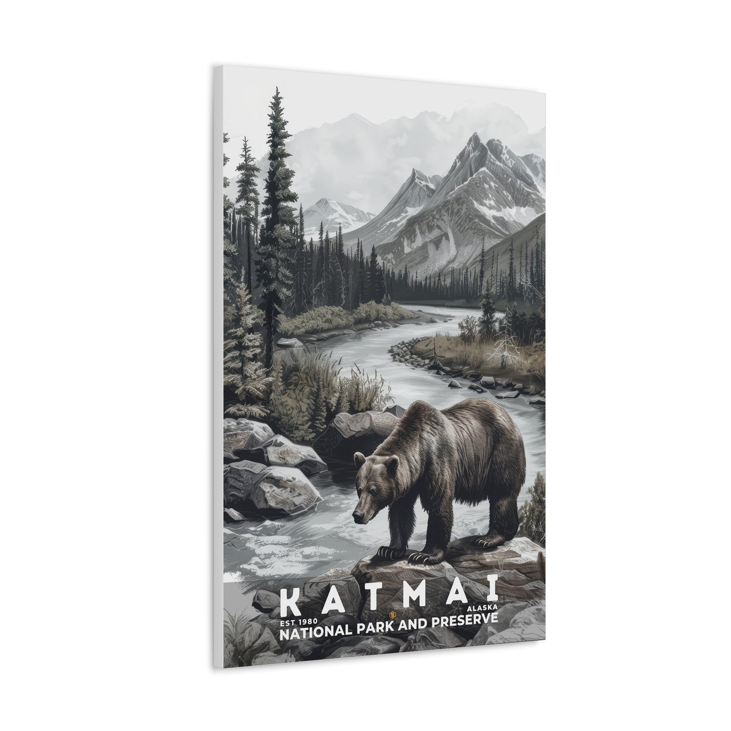 Katmai National Park Poster | S17