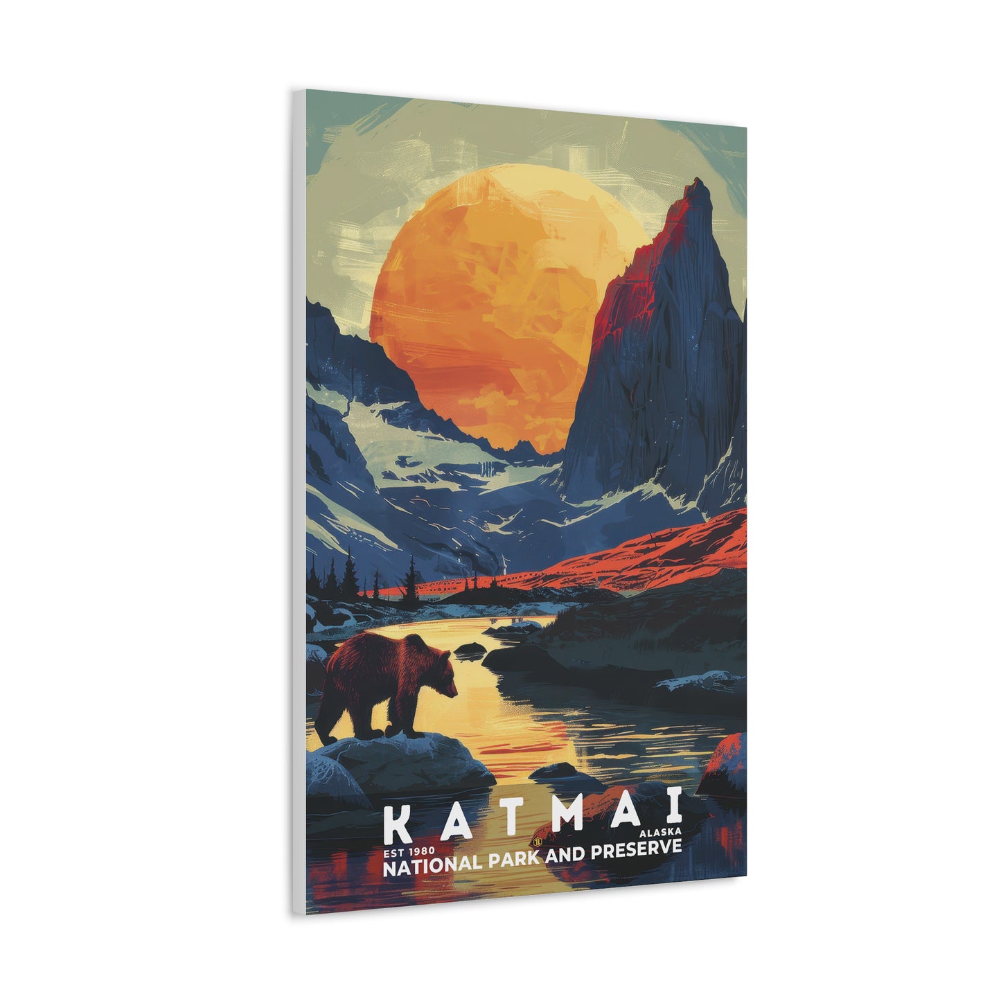Katmai National Park Poster | S20