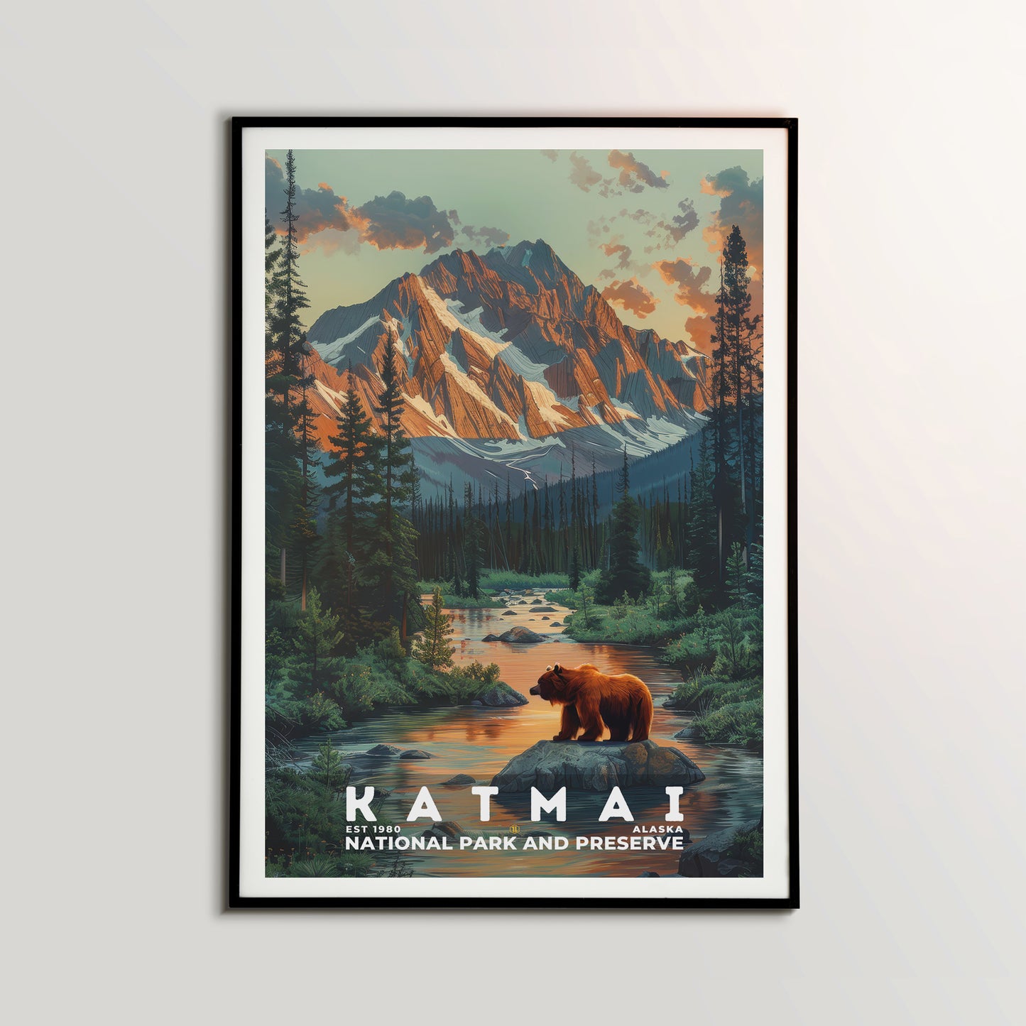 Katmai National Park Poster | S11