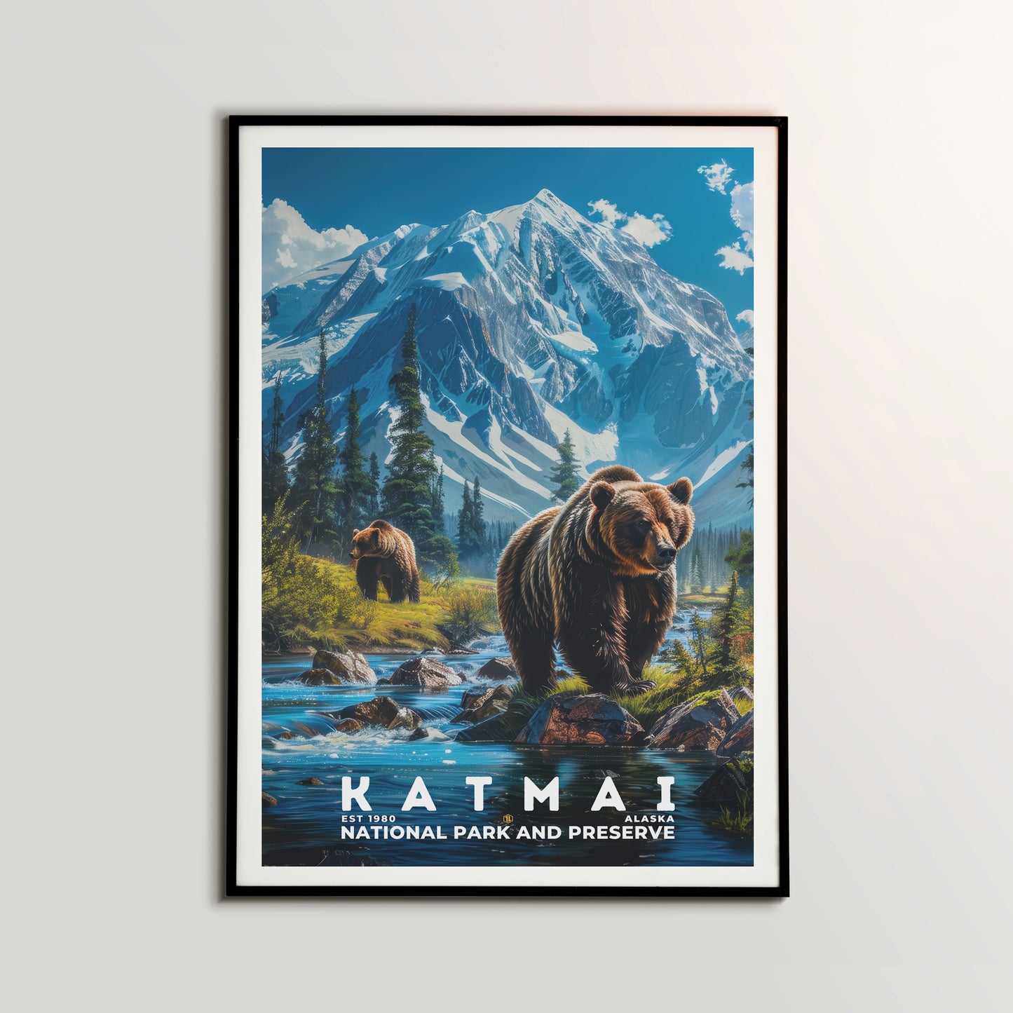 Katmai National Park Poster | S16