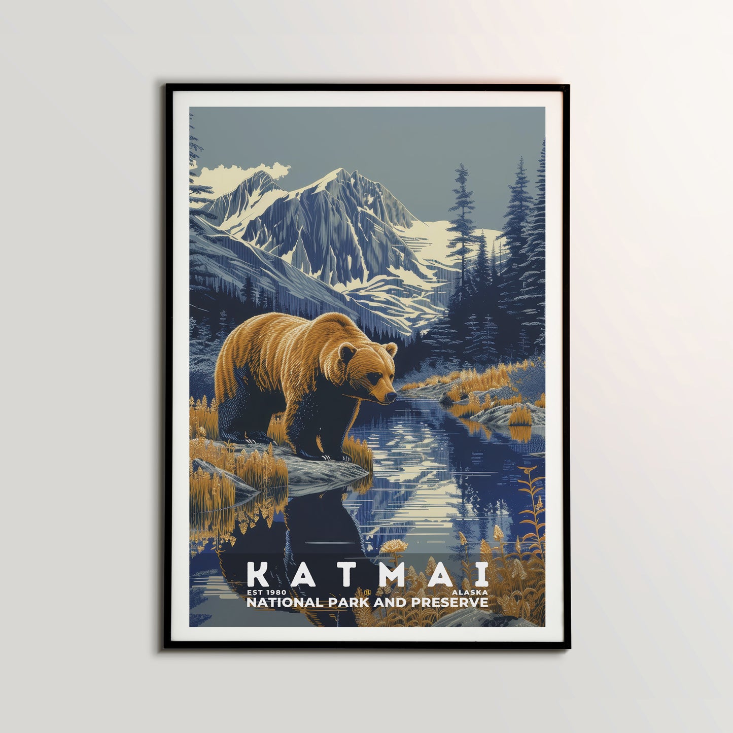 Katmai National Park Poster | S19