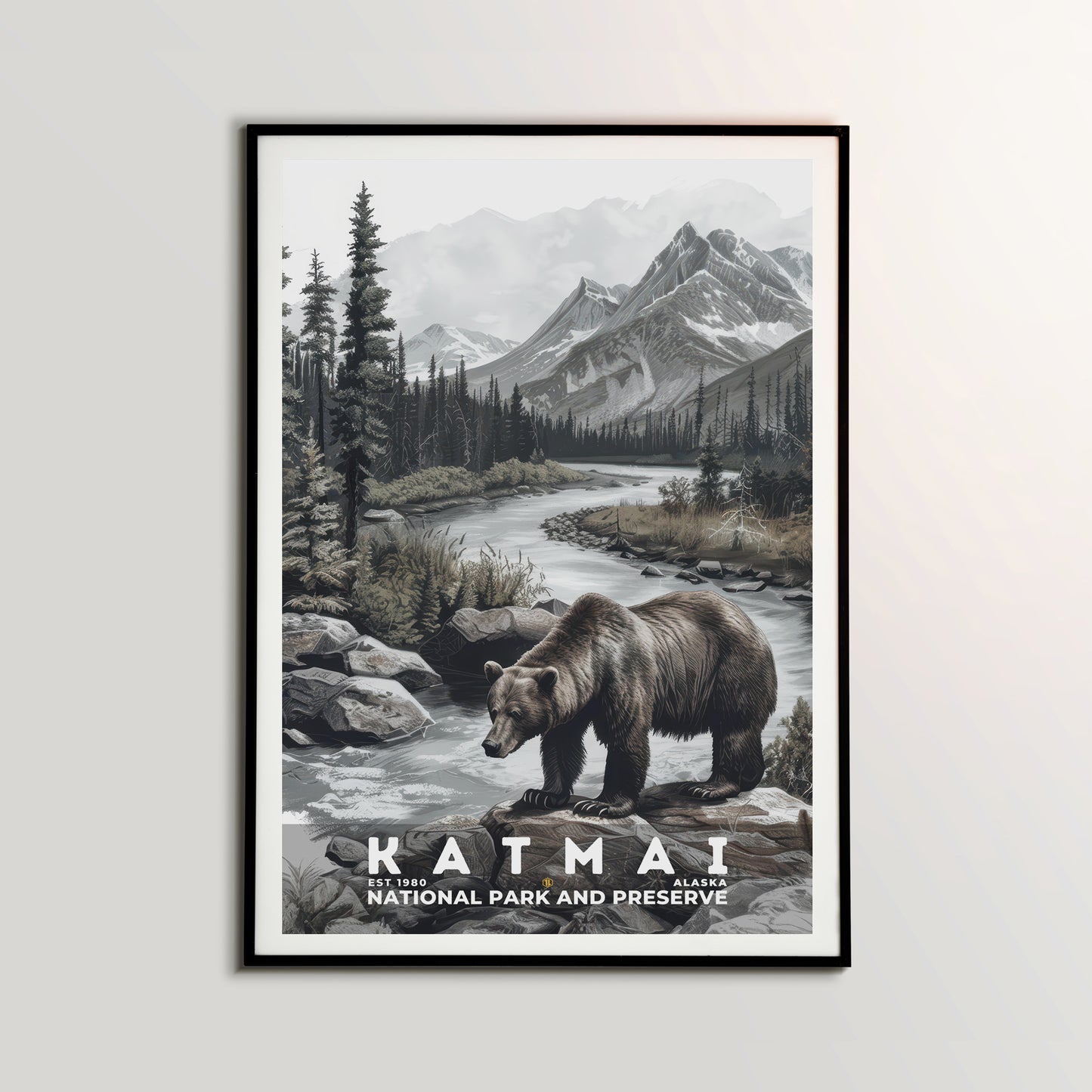 Katmai National Park Poster | S17