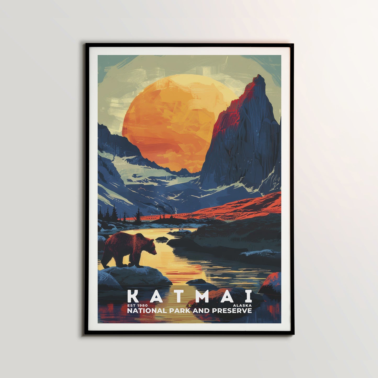 Katmai National Park Poster | S20