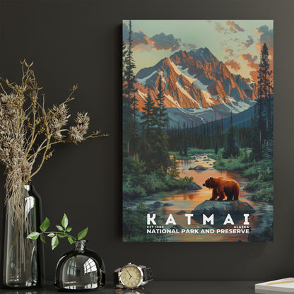 Katmai National Park Poster | S11