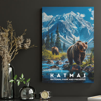 Katmai National Park Poster | S16