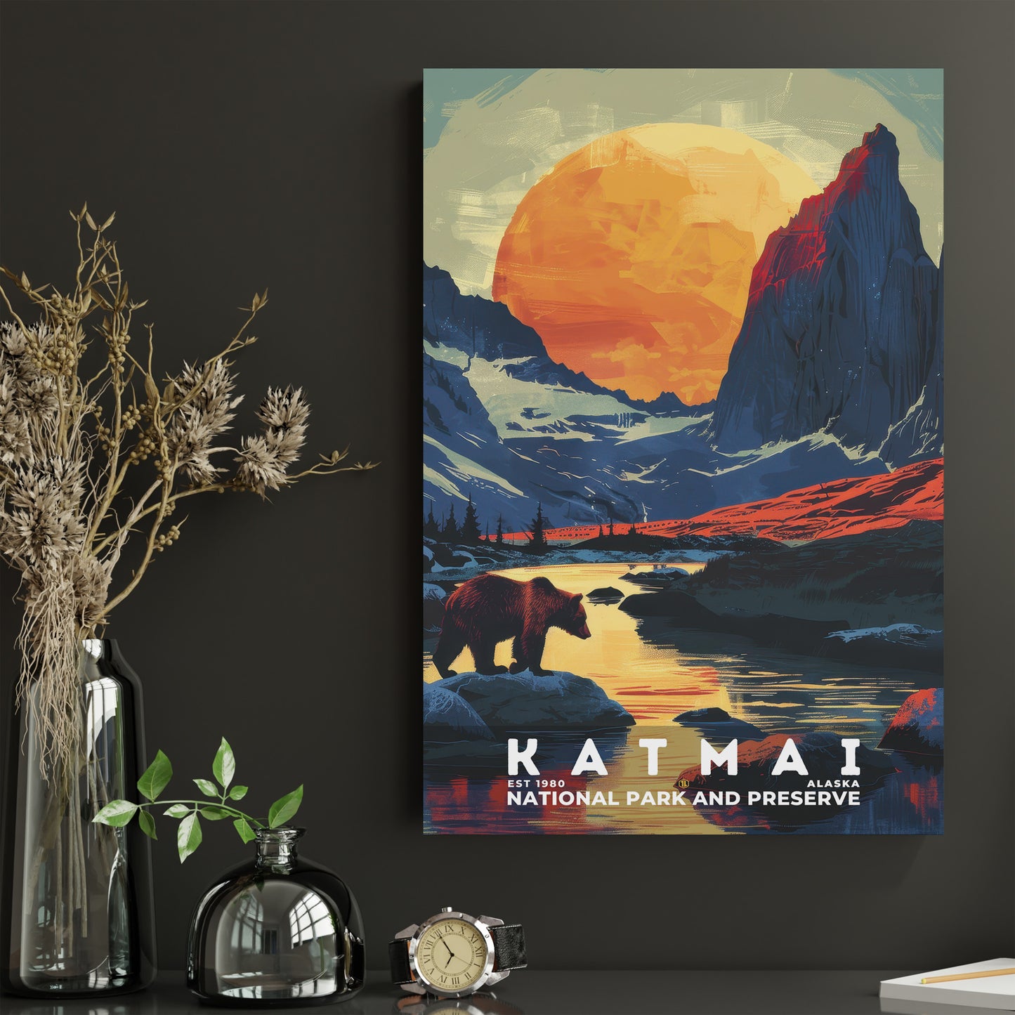 Katmai National Park Poster | S20