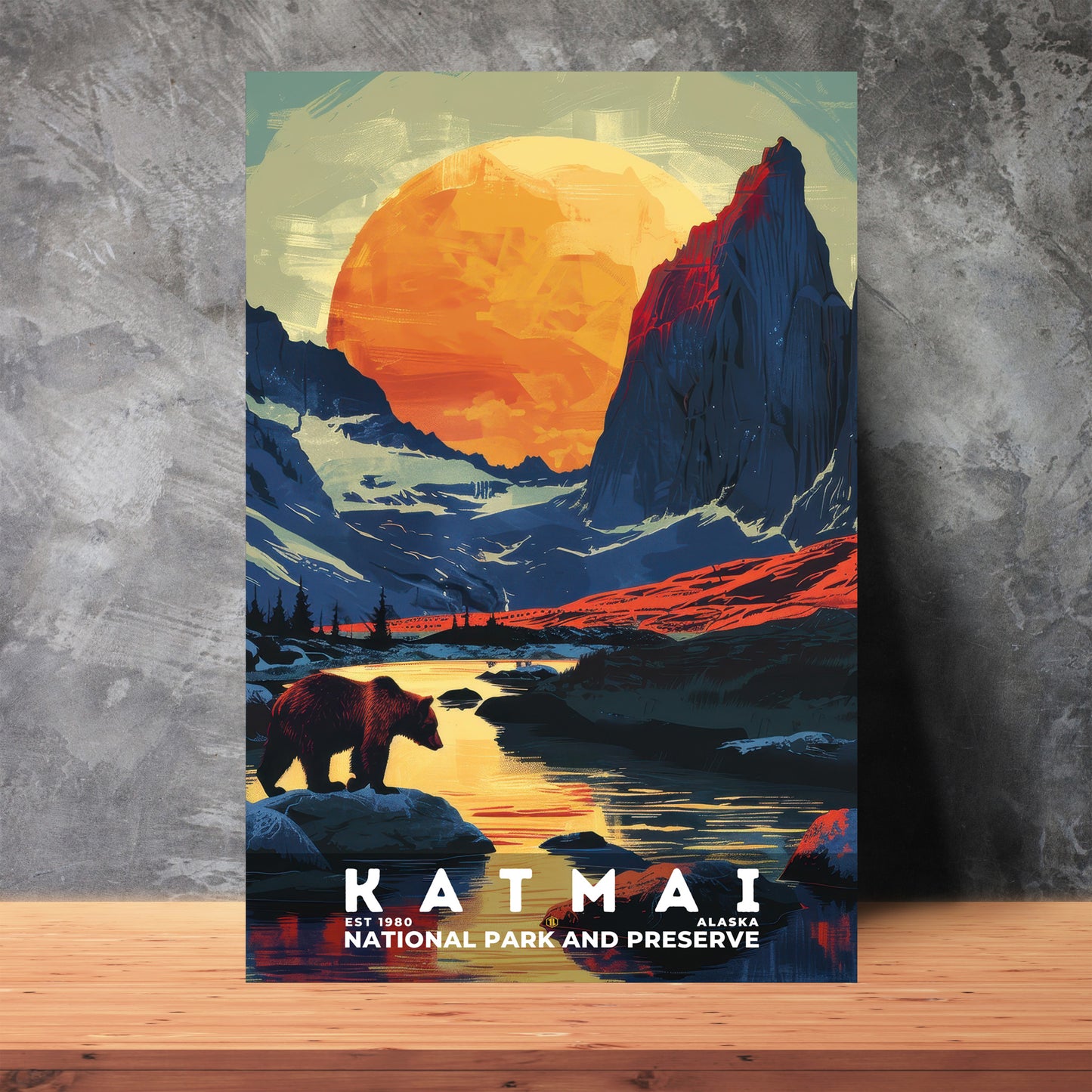 Katmai National Park Poster | S20