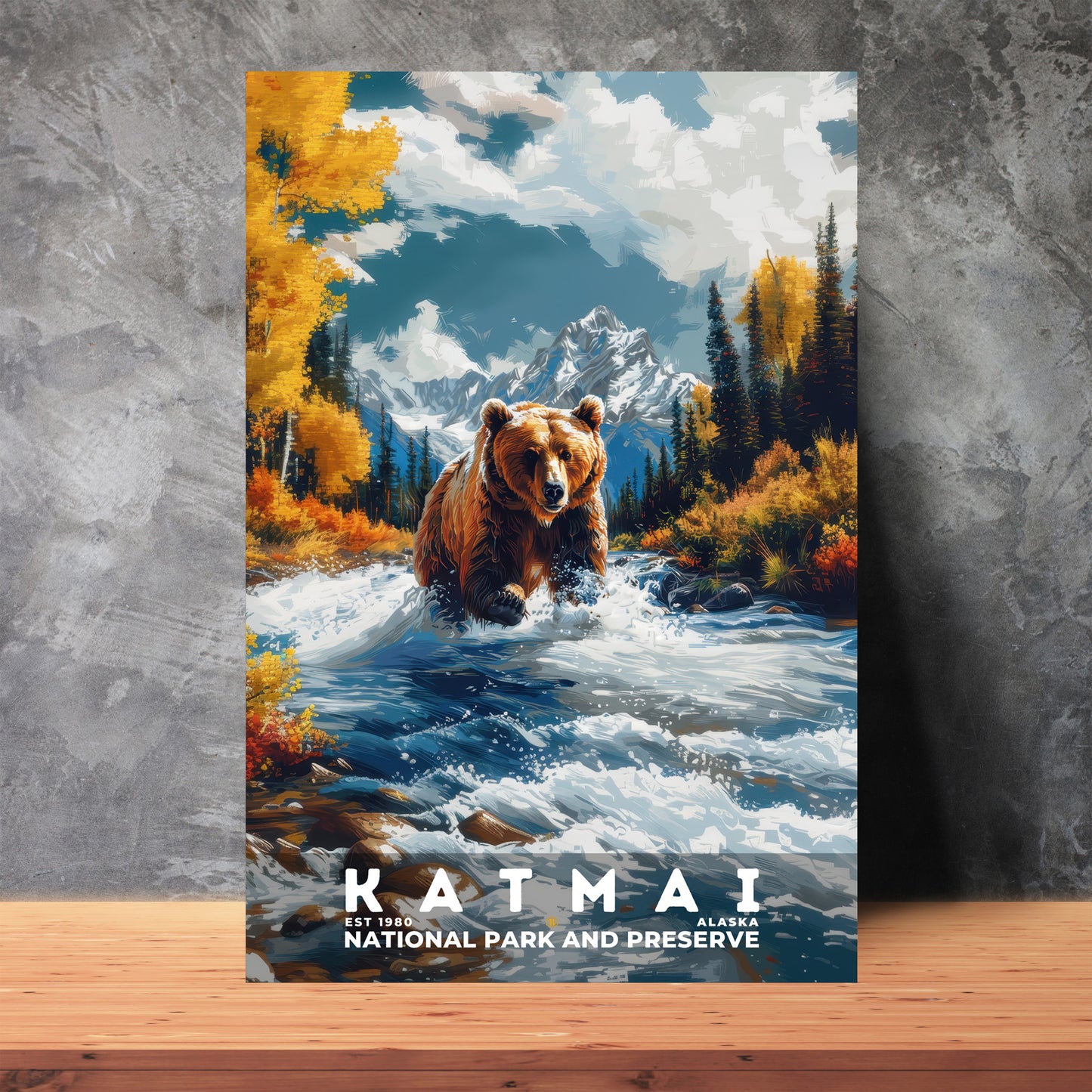 Katmai National Park Poster | S18