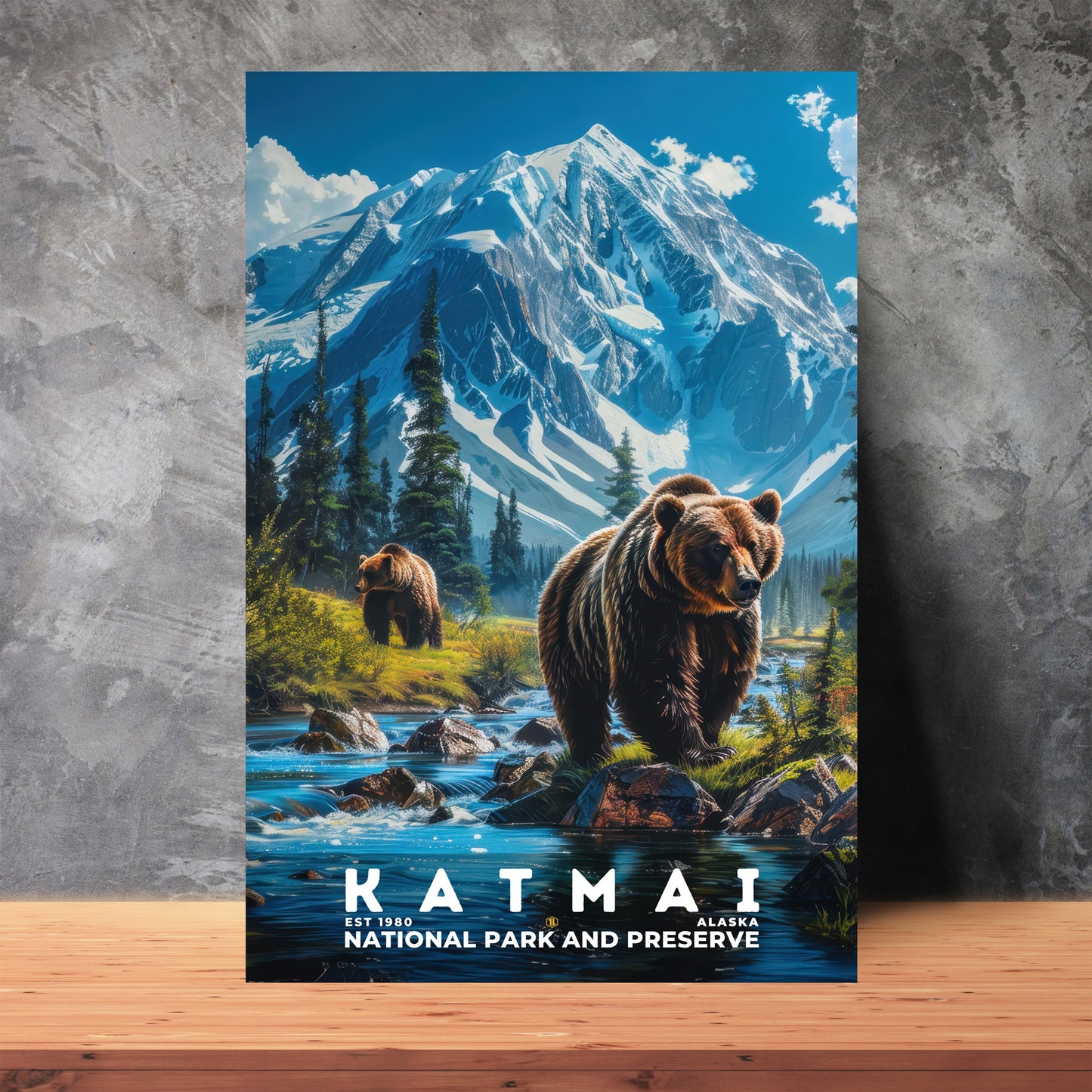 Katmai National Park Poster | S16