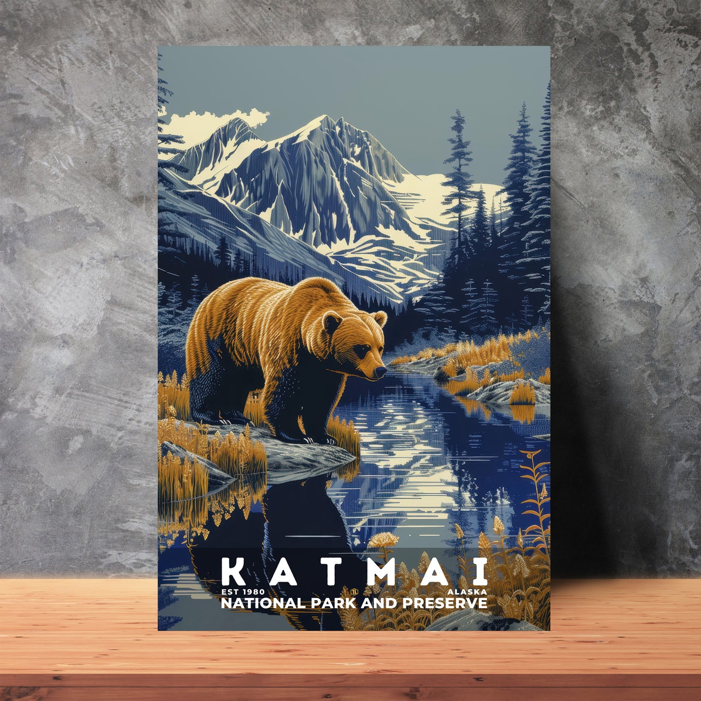 Katmai National Park Poster | S19