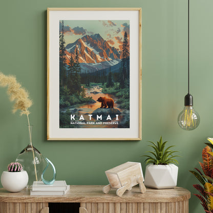 Katmai National Park Poster | S11