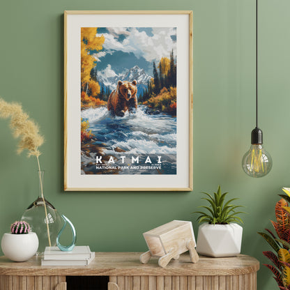 Katmai National Park Poster | S18