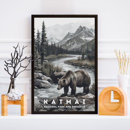 Katmai National Park Poster | S17