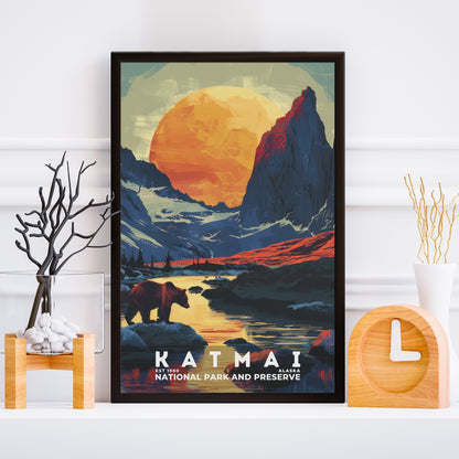 Katmai National Park Poster | S20