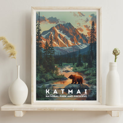 Katmai National Park Poster | S11