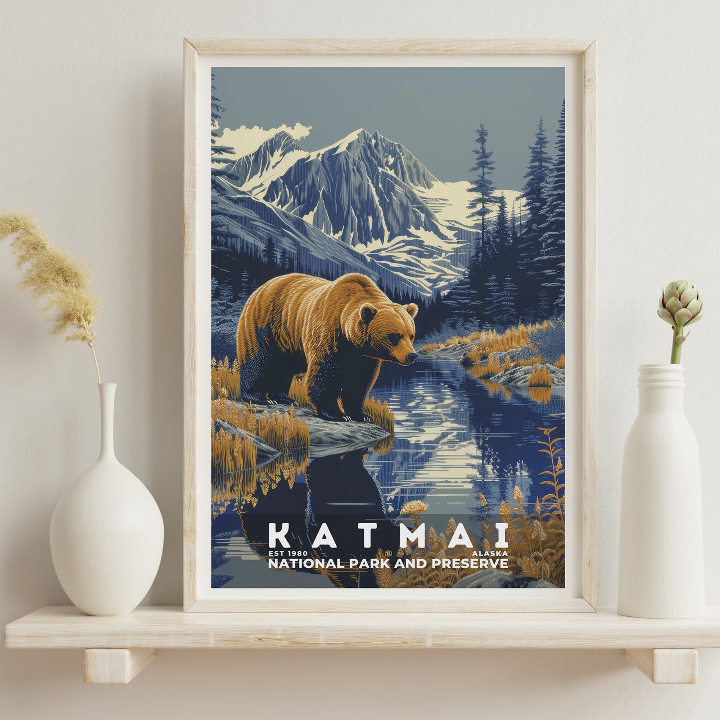 Katmai National Park Poster | S19