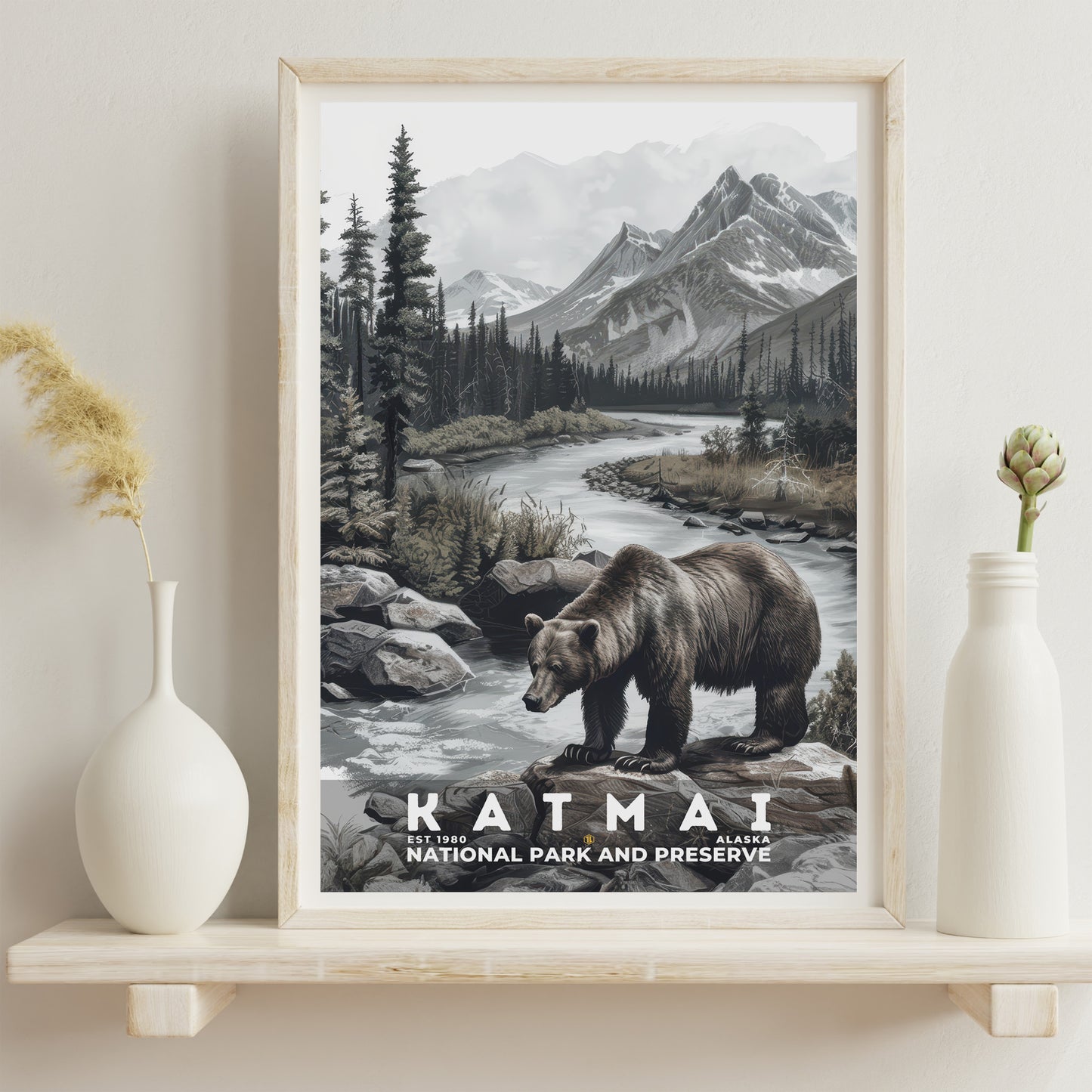 Katmai National Park Poster | S17