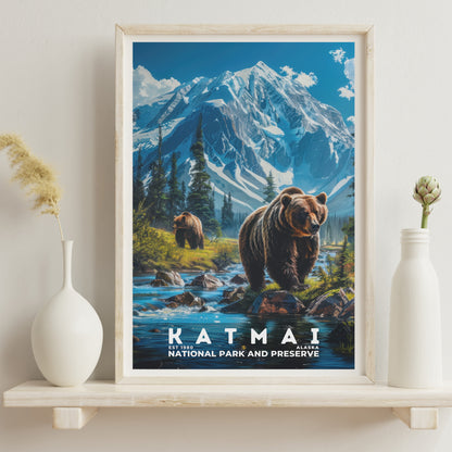 Katmai National Park Poster | S16