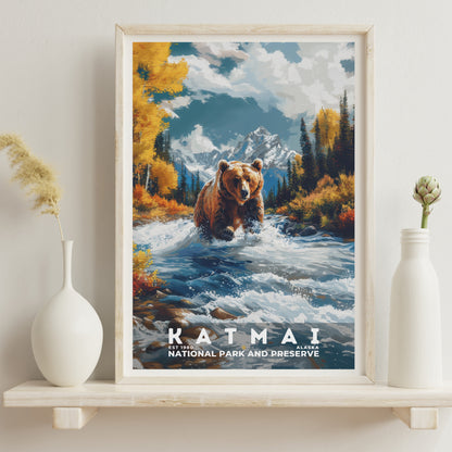 Katmai National Park Poster | S18