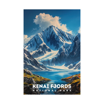 Kenai Fjords National Park Poster | S16