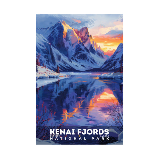 Kenai Fjords National Park Poster | S18