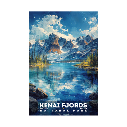 Kenai Fjords National Park Poster | S14