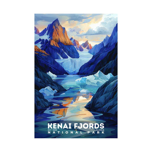 Kenai Fjords National Park Poster | S20