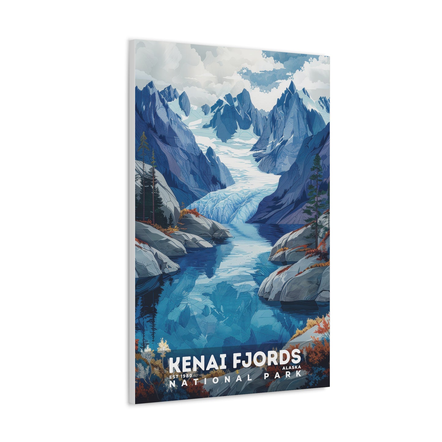 Kenai Fjords National Park Poster | S11