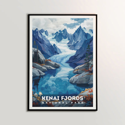 Kenai Fjords National Park Poster | S11