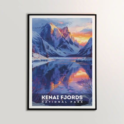 Kenai Fjords National Park Poster | S18