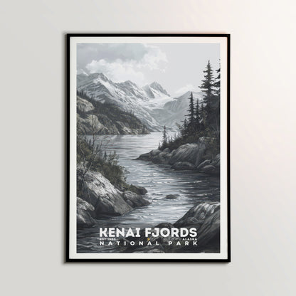 Kenai Fjords National Park Poster | S17