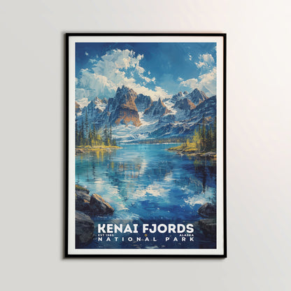 Kenai Fjords National Park Poster | S14