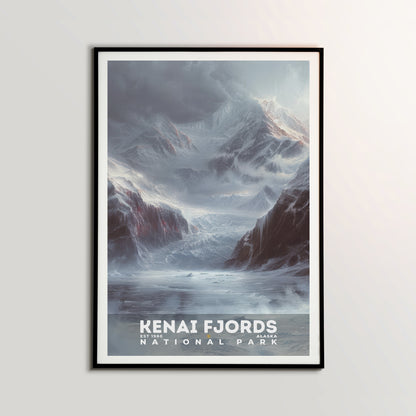 Kenai Fjords National Park Poster | S12