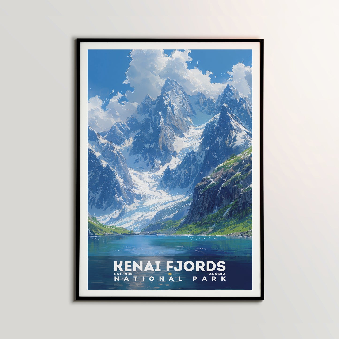 Kenai Fjords National Park Poster | S13