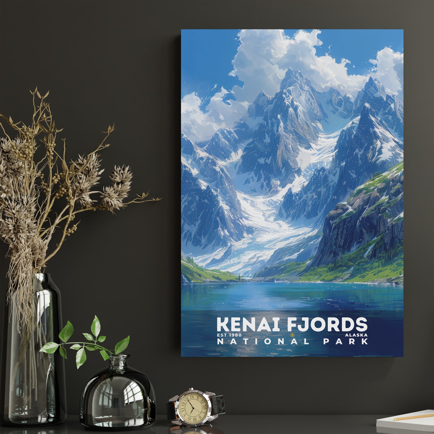 Kenai Fjords National Park Poster | S13