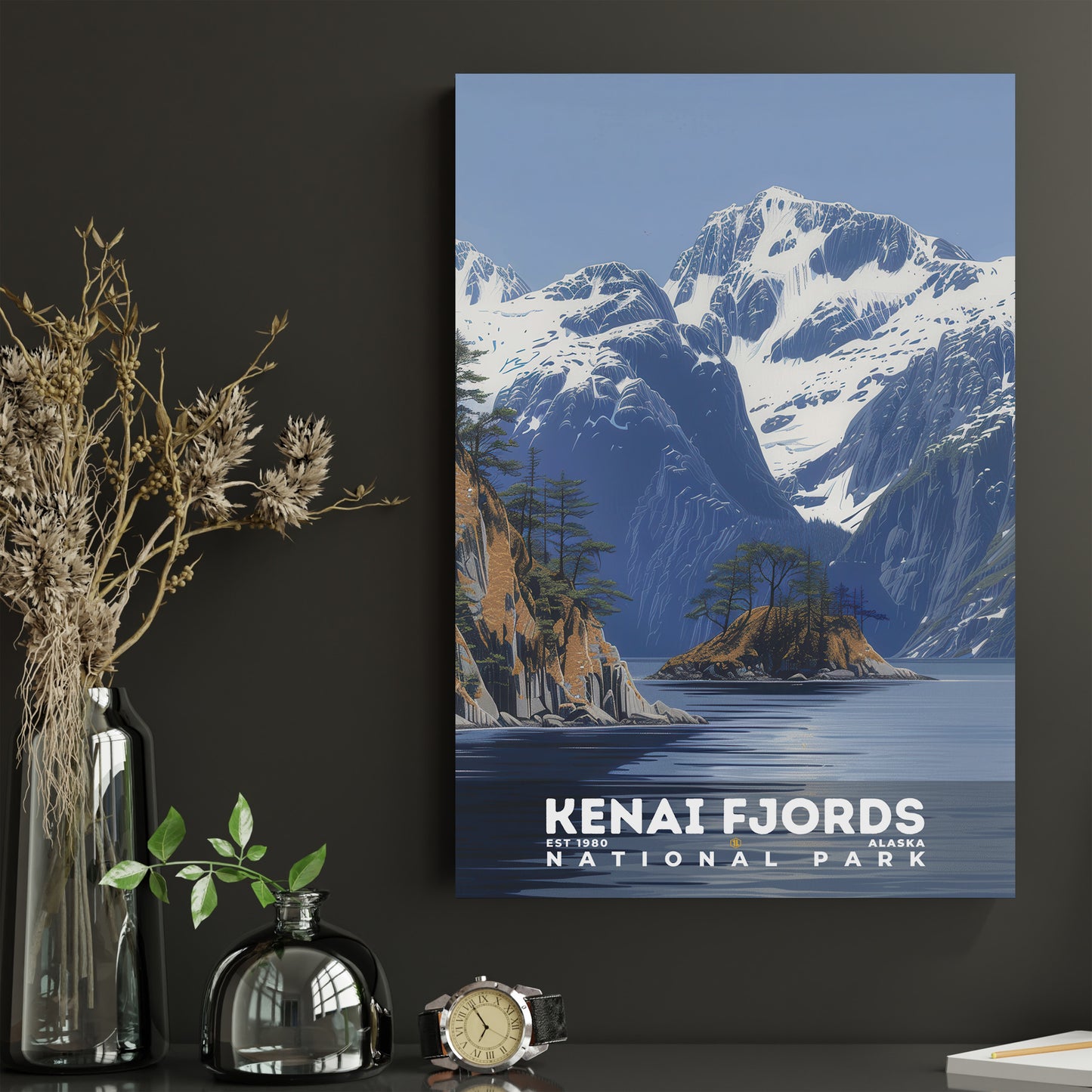 Kenai Fjords National Park Poster | S19