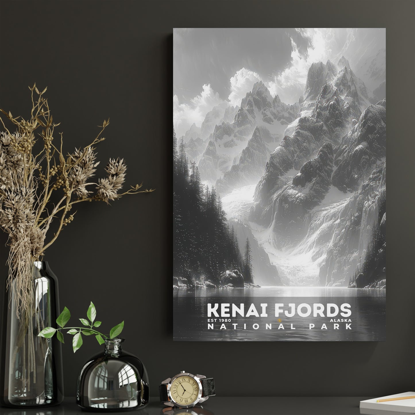 Kenai Fjords National Park Poster | S15