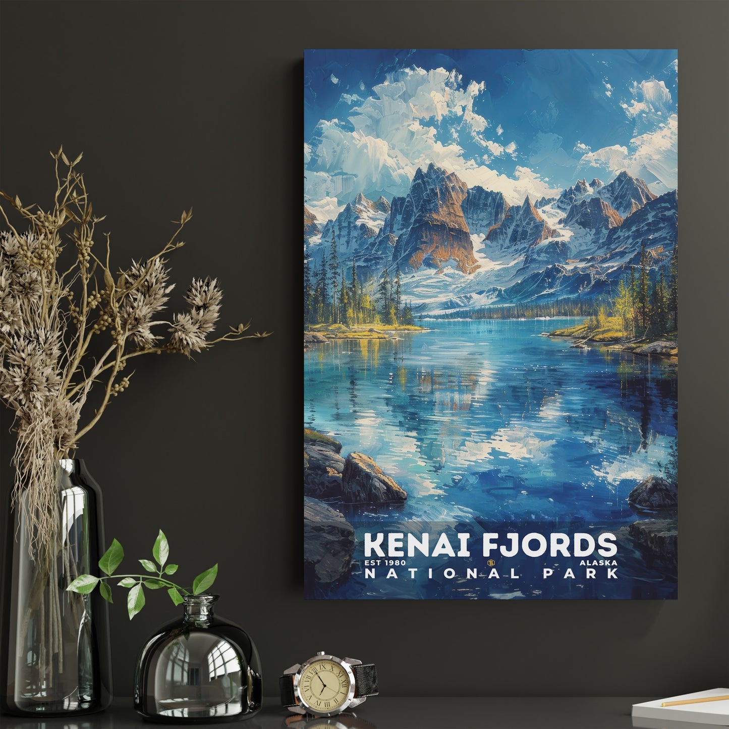 Kenai Fjords National Park Poster | S14