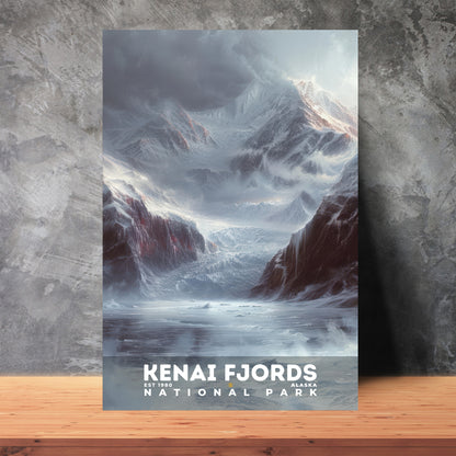 Kenai Fjords National Park Poster | S12