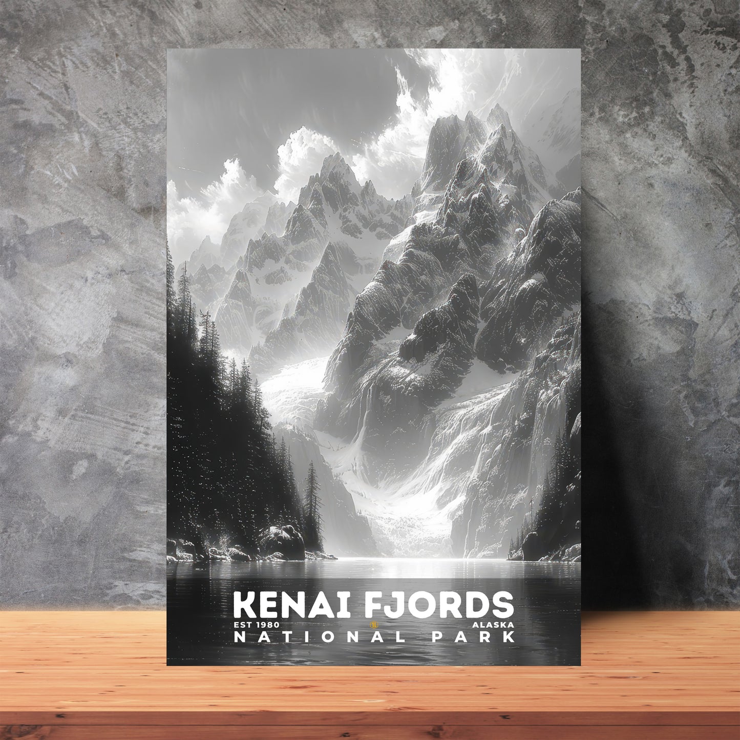 Kenai Fjords National Park Poster | S15