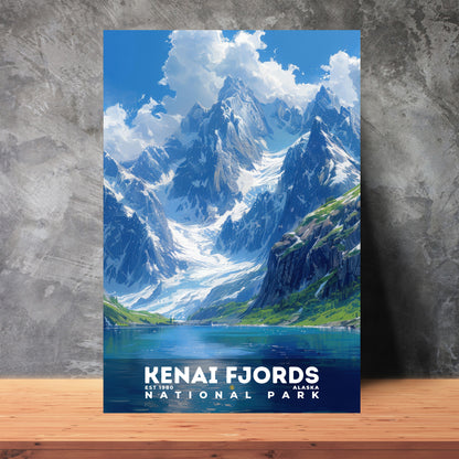 Kenai Fjords National Park Poster | S13