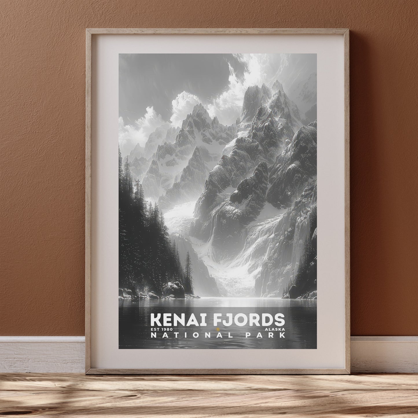 Kenai Fjords National Park Poster | S15