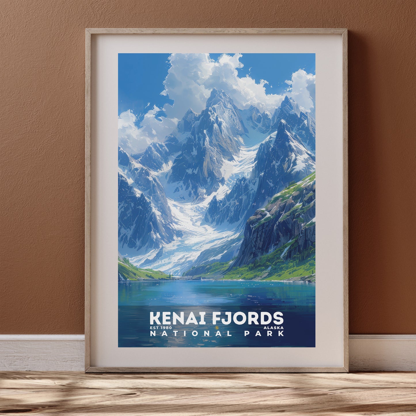 Kenai Fjords National Park Poster | S13